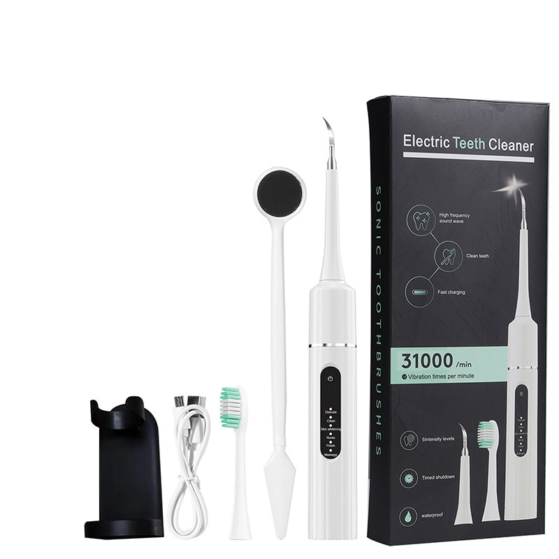 🌲Kerstspecial🌲Professionele Multifunctionele & Multi-Snelheid Ultrasone Tandenreiniger