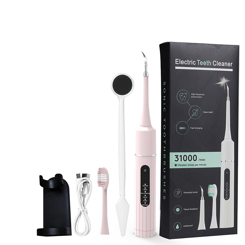 🌲Kerstspecial🌲Professionele Multifunctionele & Multi-Snelheid Ultrasone Tandenreiniger