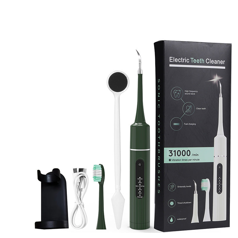 🌲Kerstspecial🌲Professionele Multifunctionele & Multi-Snelheid Ultrasone Tandenreiniger