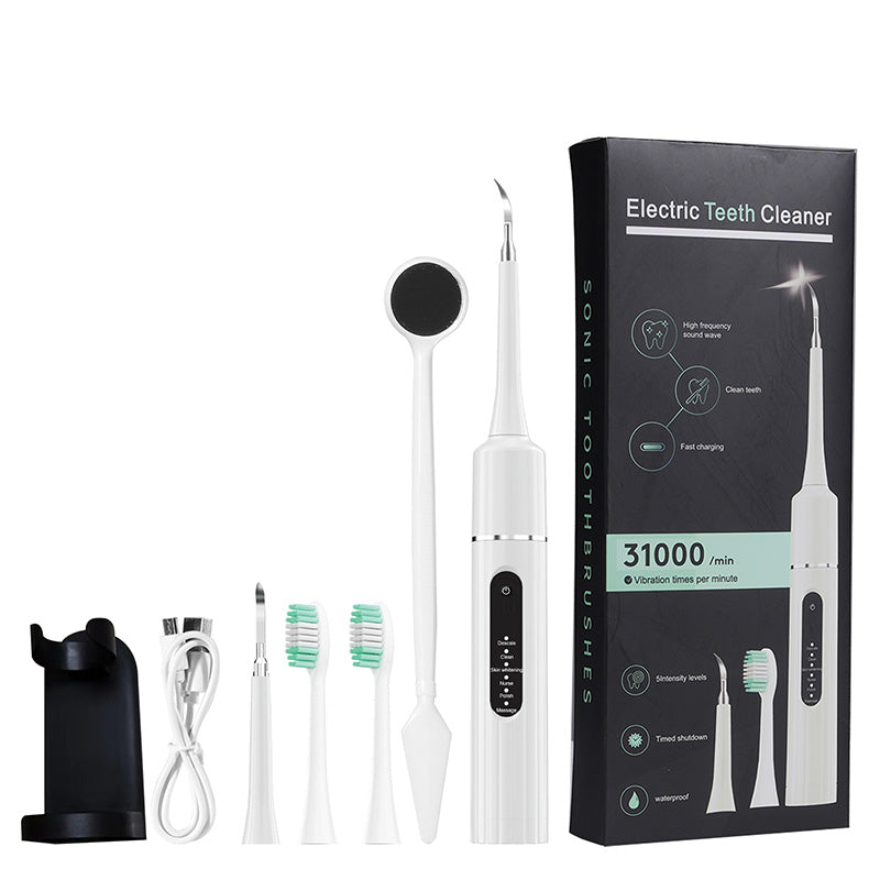 🌲Kerstspecial🌲Professionele Multifunctionele & Multi-Snelheid Ultrasone Tandenreiniger