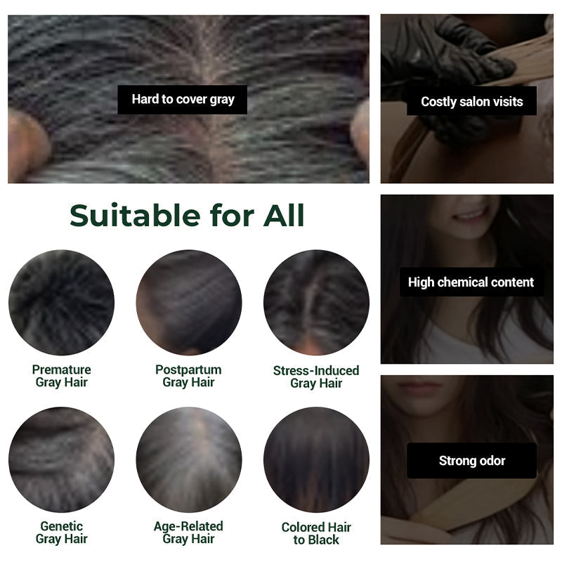 ✨ 50% KORTING! 2-in-1 Bubbel Haarverf — Zonder Gedoe, Zonder Schade, Direct Mooie Kleur 💁‍♀️