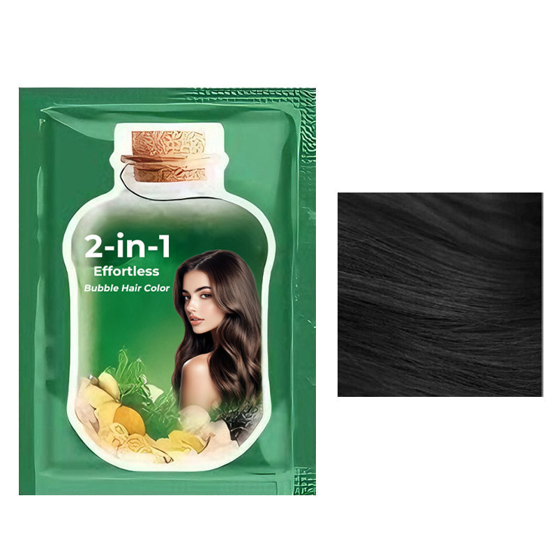 ✨ 50% KORTING! 2-in-1 Bubbel Haarverf — Zonder Gedoe, Zonder Schade, Direct Mooie Kleur 💁‍♀️