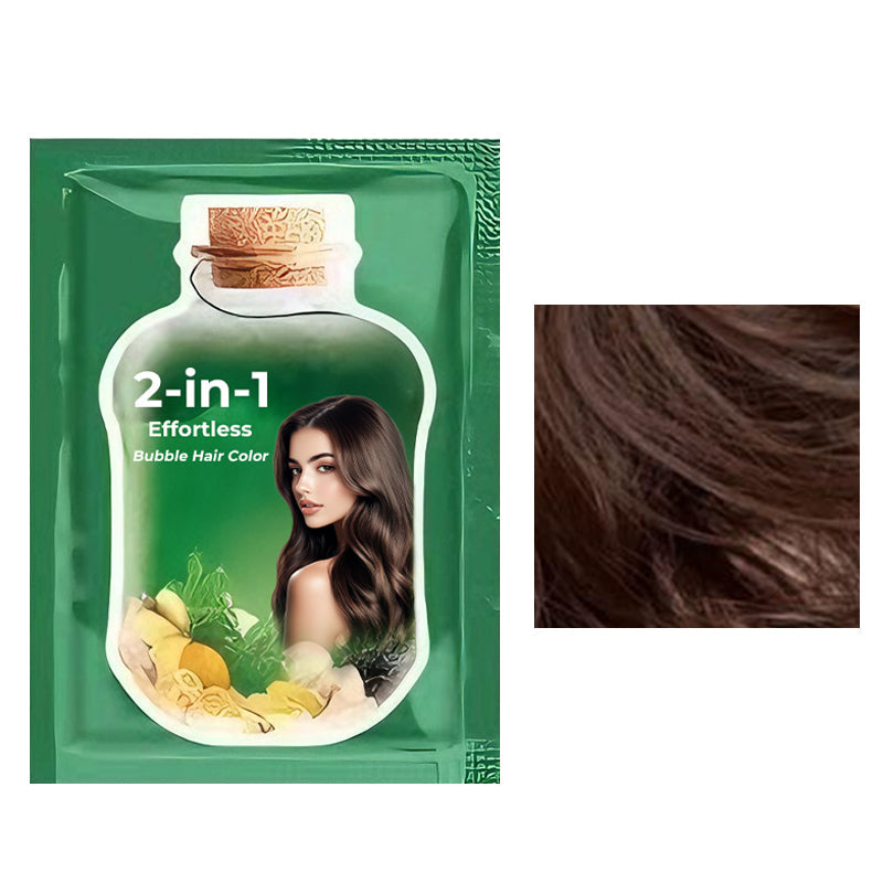 ✨ 50% KORTING! 2-in-1 Bubbel Haarverf — Zonder Gedoe, Zonder Schade, Direct Mooie Kleur 💁‍♀️