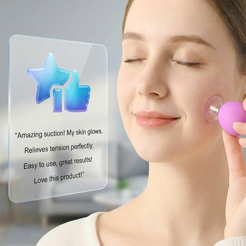 🧪 NU 50% KORTING! 🎁 Glazen en siliconen massagecups met vacuümzuiging – pijnverlichting, huidverjonging en gemakkelijk te gebruiken 💆‍♀️