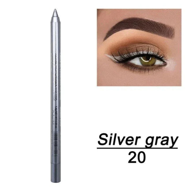 Langdurige Eyeliner Potlood Set - 13 Kleuren Waterdichte Oogmake-up