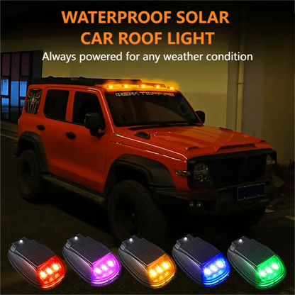 🔥Hete verkoop🔥Waterdichte zonne-daklamp voor auto's met afstandsbediening