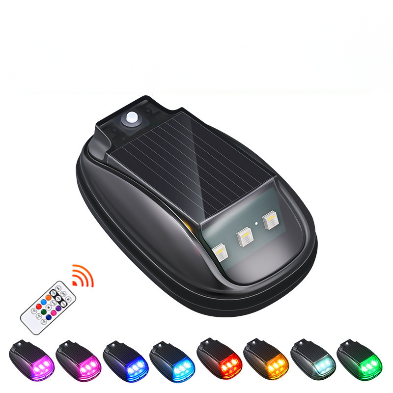 🔥Hete verkoop🔥Waterdichte zonne-daklamp voor auto's met afstandsbediening