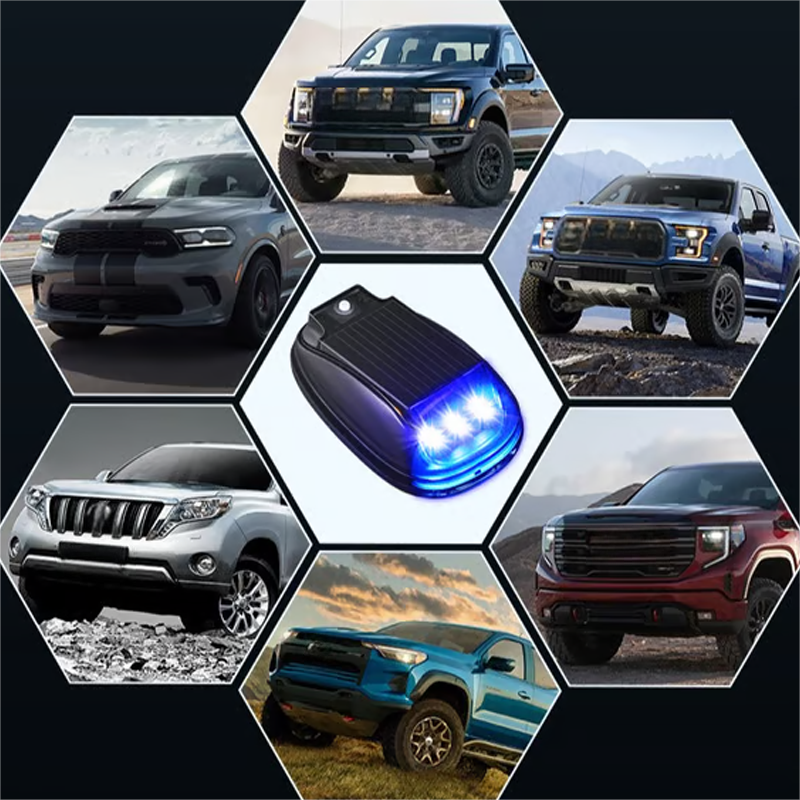 🚗Waterdichte zonne-daklamp voor auto’s met afstandsbediening! ⏳