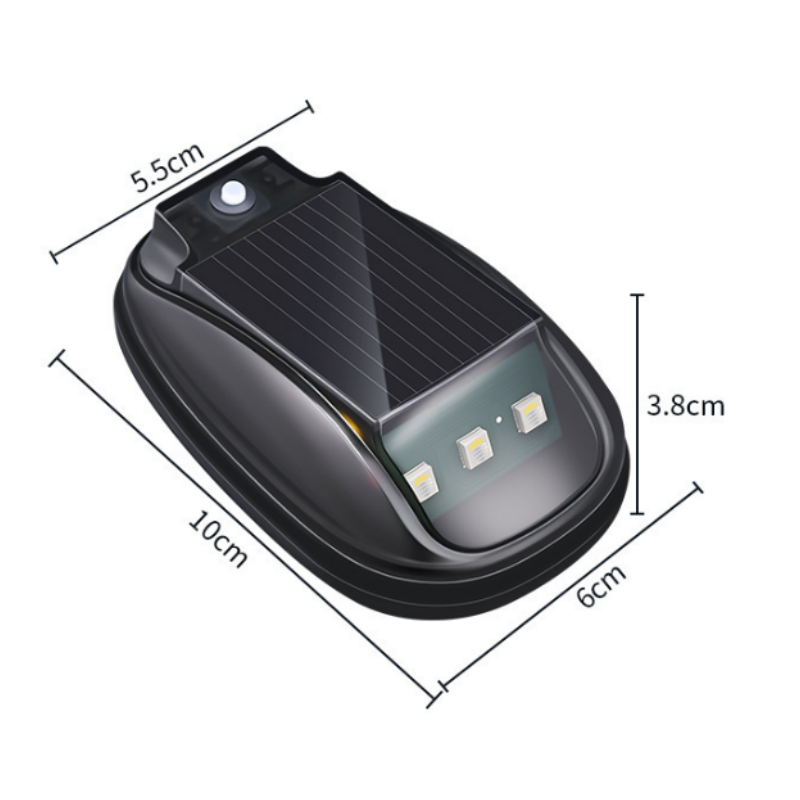🔥Hete verkoop🔥Waterdichte zonne-daklamp voor auto's met afstandsbediening