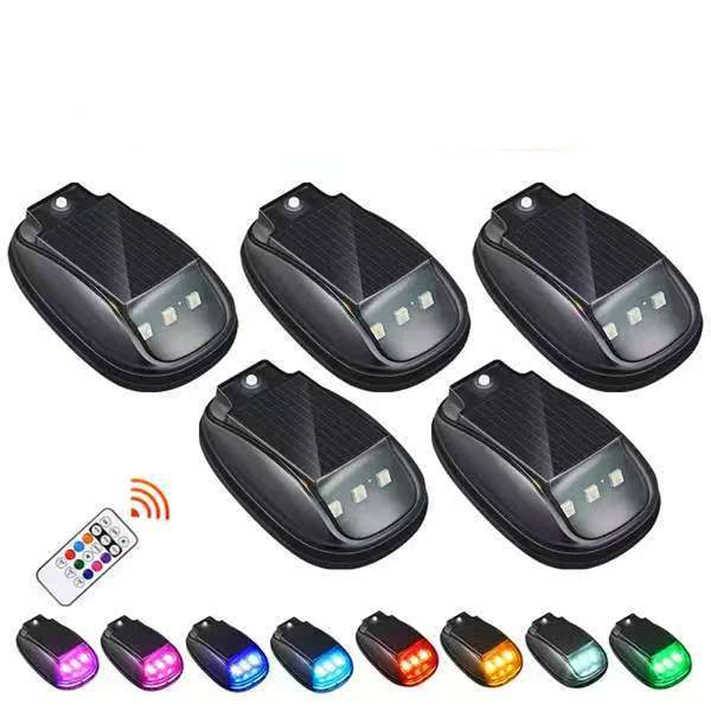 🔥Hete verkoop🔥Waterdichte zonne-daklamp voor auto's met afstandsbediening