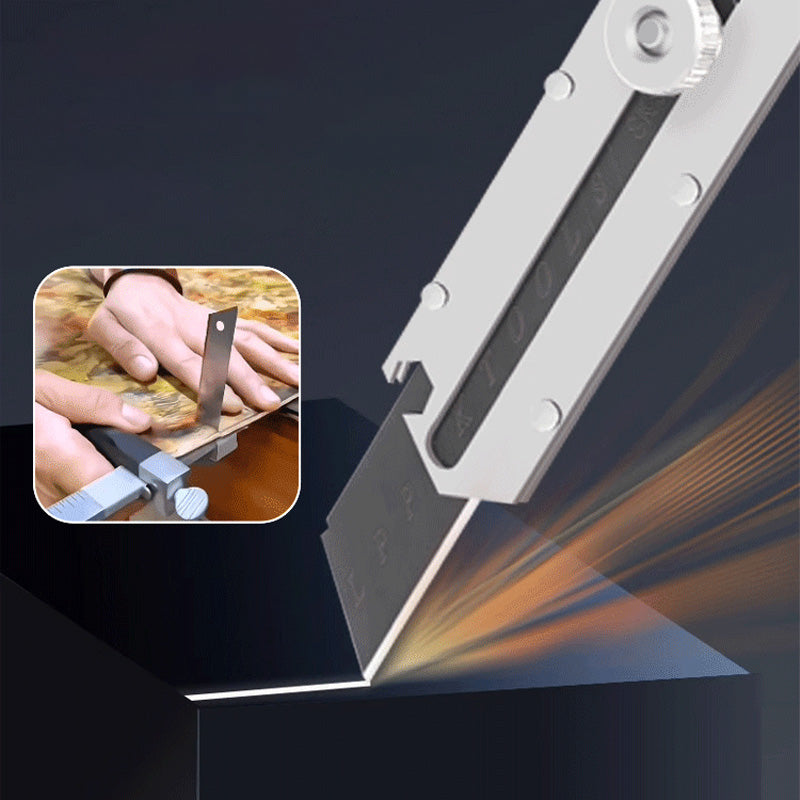 🔥 50% korting! Veelzijdig cuttermes met afbreekbaar mes – Multitool, schraper, sleutel & flessenopener in 1! 🔧✂️