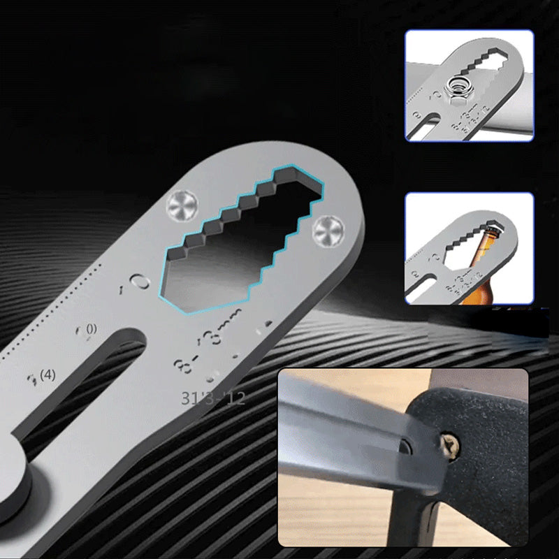 🔥 50% korting! Veelzijdig cuttermes met afbreekbaar mes – Multitool, schraper, sleutel & flessenopener in 1! 🔧✂️