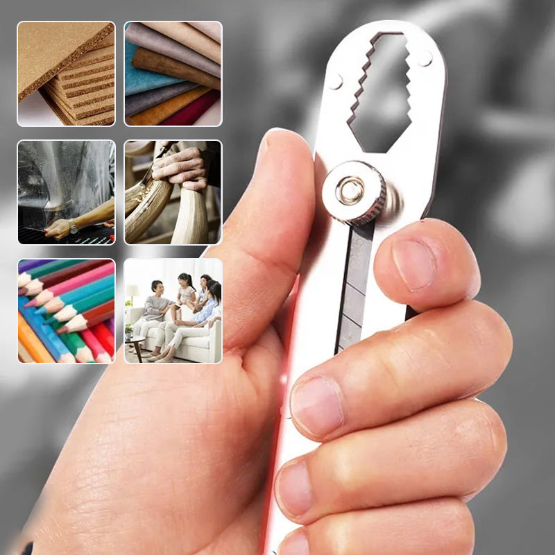 🔥 50% korting! Veelzijdig cuttermes met afbreekbaar mes – Multitool, schraper, sleutel & flessenopener in 1! 🔧✂️