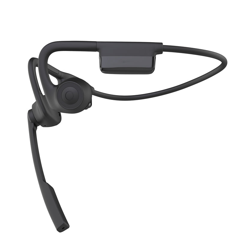 Open oortelefoon met microfoon