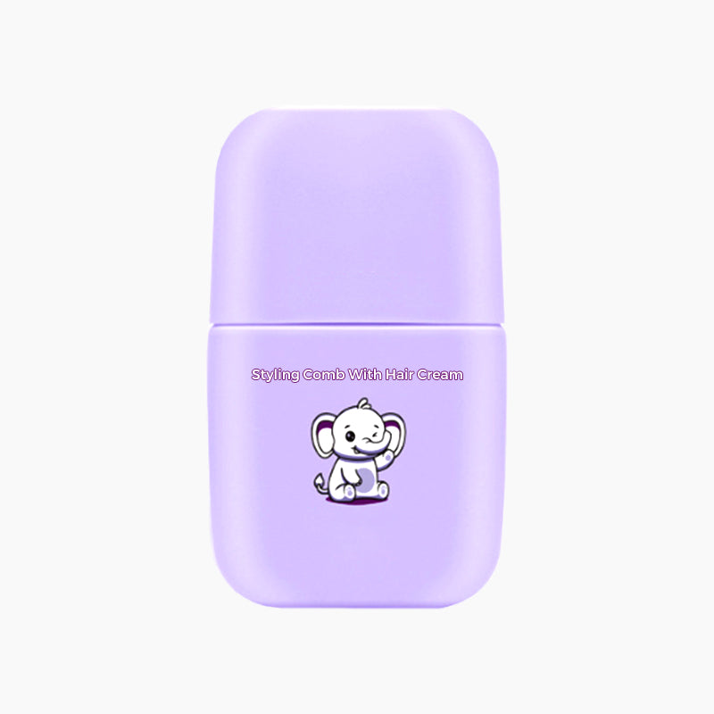 Stylingkam met haarcrème