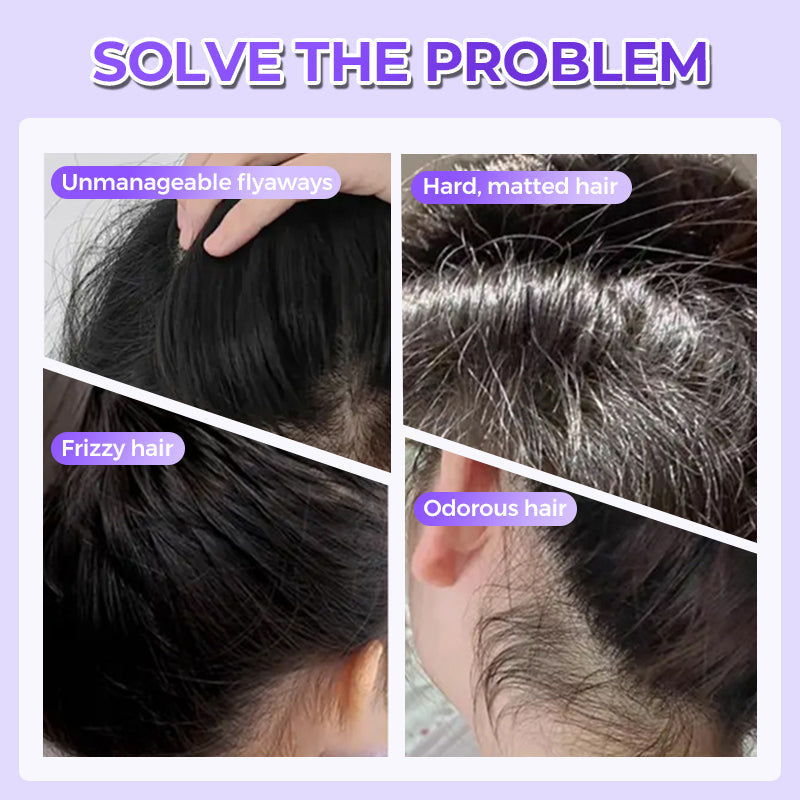 Stylingkam met haarcrème