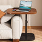 🛋️ 50% KORTING + GRATIS VERZENDING ✨ C-vormig bijzettafeltje met draaibaar dienblad – verstelbaar, ruim, stevig