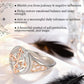 💖Elegant 2-Tone Celtic Knot Zircon Ring