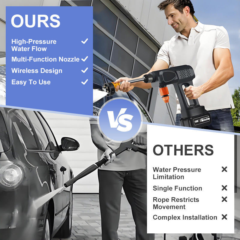🔥Nieuw binnen 50% KORTING🎁Multifunctionele draagbare autowasmachine