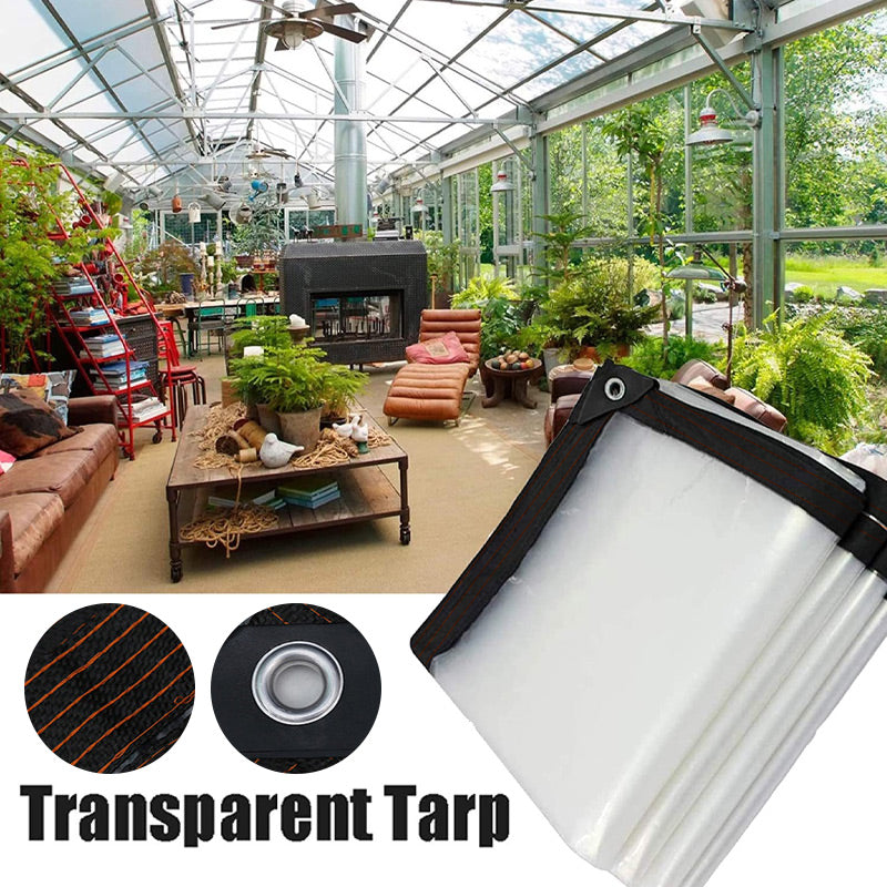 ⏳Tijdelijke aanbieding: 50% korting⏰Stevig, transparant, waterdicht en geïsoleerd zeil🛡️🌧️