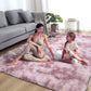 🧶Plush Vloermat Met Kleurverloop - Hoogdichte Faux Fur & Antislip: Perfect Voor Woonkamer/Slaapkamer (Veilig Voor Kinderen!)