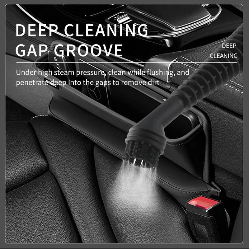 🔥Draagbare Multi-Oppervlakte Stoomreiniger – 12 Accessoires, Verwarmt in 30s & Doodt 99,9% van de Bacteriën voor een Gezond Huis ⏳✨
