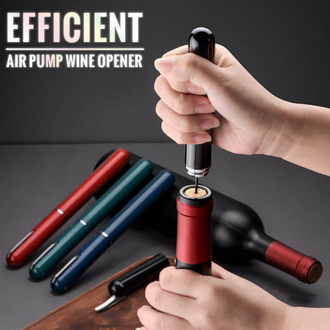 🍷💥 50% KORTING! Nooit meer worstelen met een kurk! Deze luchtpomp kurkentrekker trekt elke wijnkurk er in seconden uit – zonder draaien, zonder trekken, zonder kruimels!