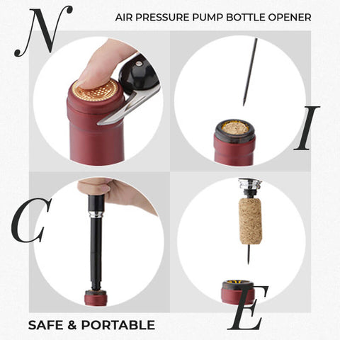 🍷💥 50% KORTING! Nooit meer worstelen met een kurk! Deze luchtpomp kurkentrekker trekt elke wijnkurk er in seconden uit – zonder draaien, zonder trekken, zonder kruimels!