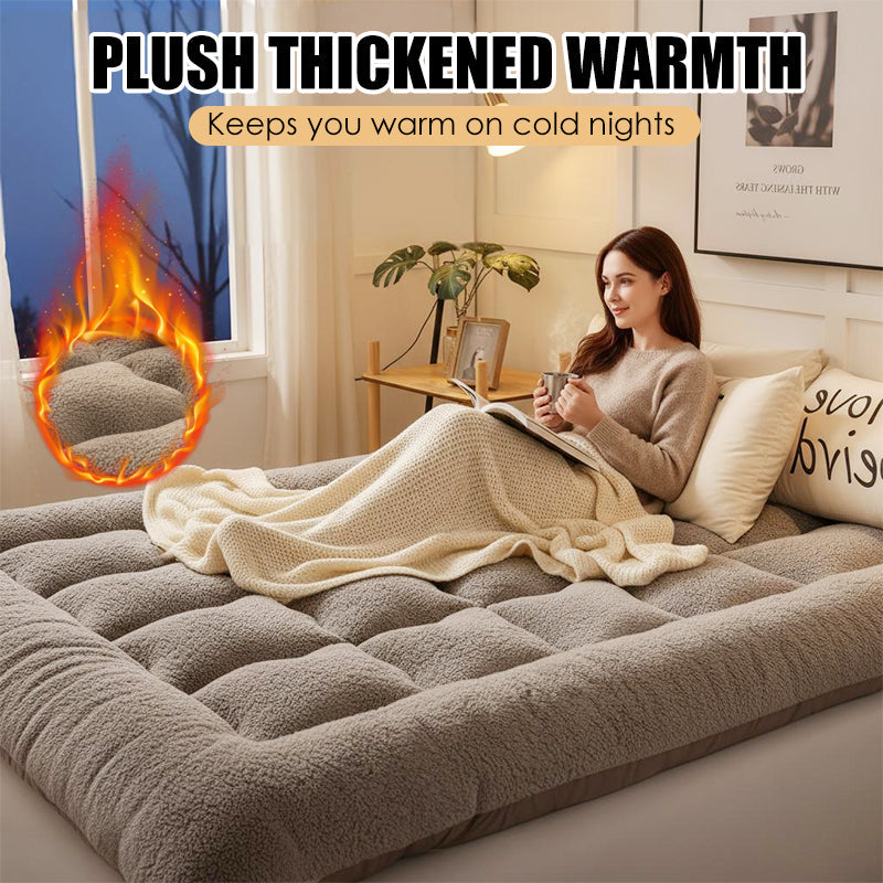 🔥Hete verkoop 50% korting🛏Ondersteunende en warme dikke matrasbeschermer
