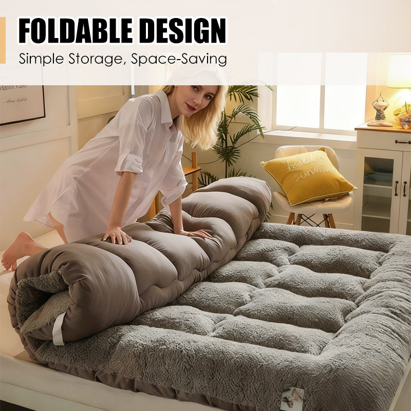 🔥Hete verkoop 50% korting🛏Ondersteunende en warme dikke matrasbeschermer