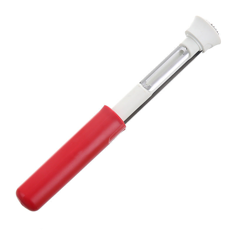 🍎 2-in-1 Apple Corer & Peeler (Roestvrij staal ) – perfect voor het snel bereiden van fruit ✨🍏