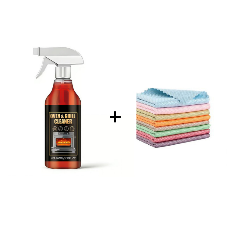 🎉Nieuwjaars Cadeau 50% KORTING!🧼Krachtige Oven- & Grillreinigingsspray: Effortloos Vet & Voedselresten Verwijderen – Zonder Hard Schrobben!
