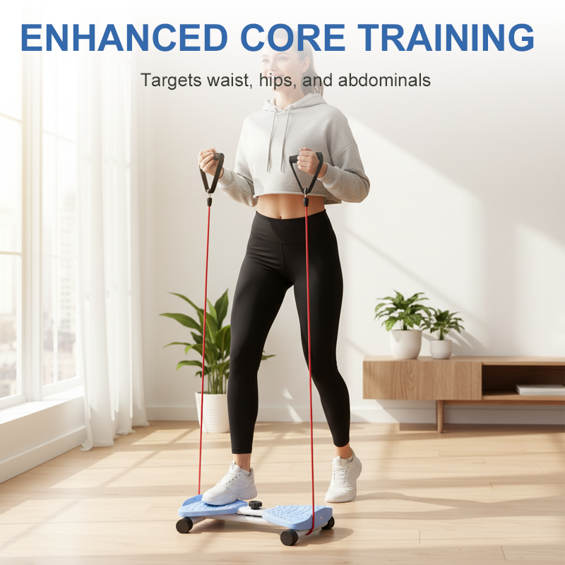 🧘‍♀️Compacte Cardio Twisting Stepper Machine✨