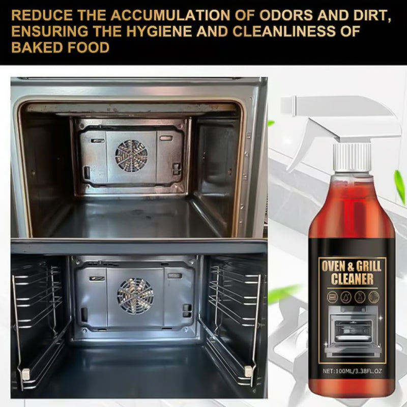 🎉Nieuwjaars Cadeau 50% KORTING!🧼Krachtige Oven- & Grillreinigingsspray: Effortloos Vet & Voedselresten Verwijderen – Zonder Hard Schrobben!