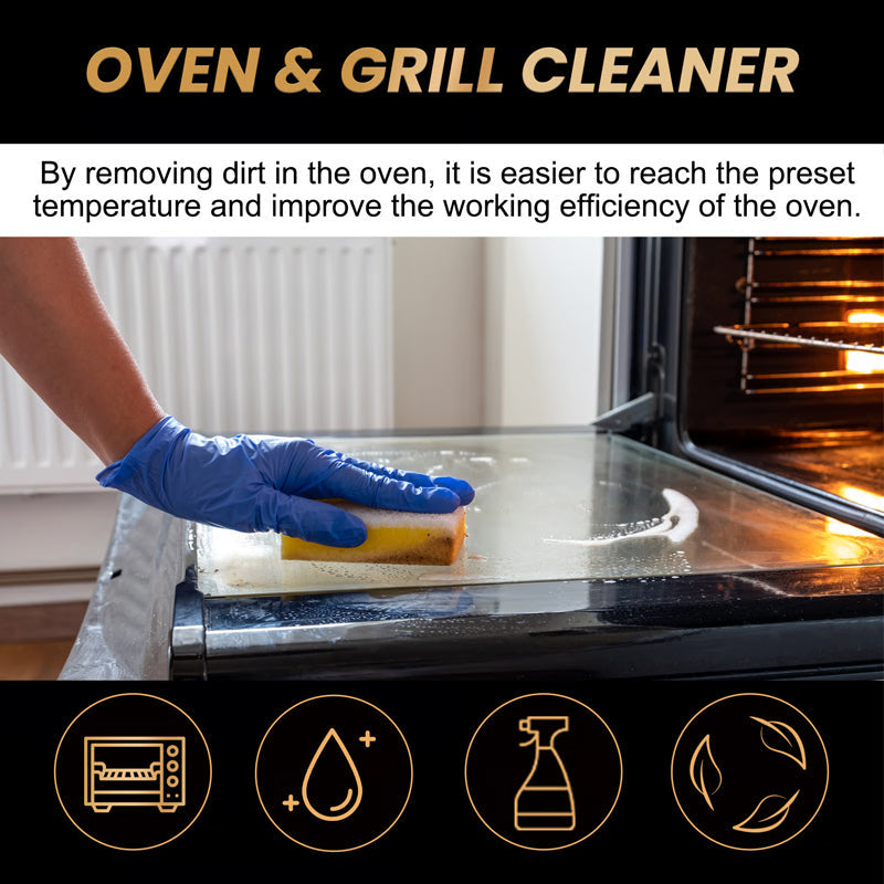 🎉Nieuwjaars Cadeau 50% KORTING!🧼Krachtige Oven- & Grillreinigingsspray: Effortloos Vet & Voedselresten Verwijderen – Zonder Hard Schrobben!
