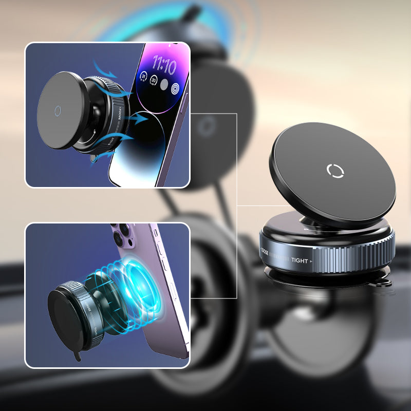 360° Draaibare Telefoonhouder Auto met Sterke Vacuüm Zuignap