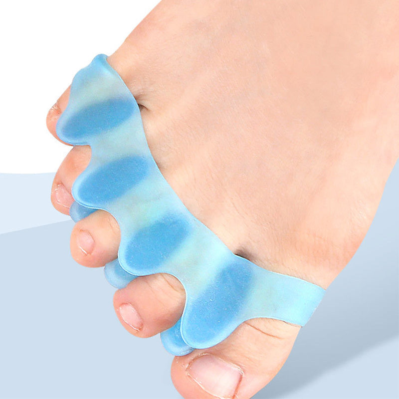 🔥 Tijdelijke aanbieding 1+1 GRATIS 💪 Flexibele Siliconen Teenscheider - Voor Pijnverlichting & Correctie 🌞