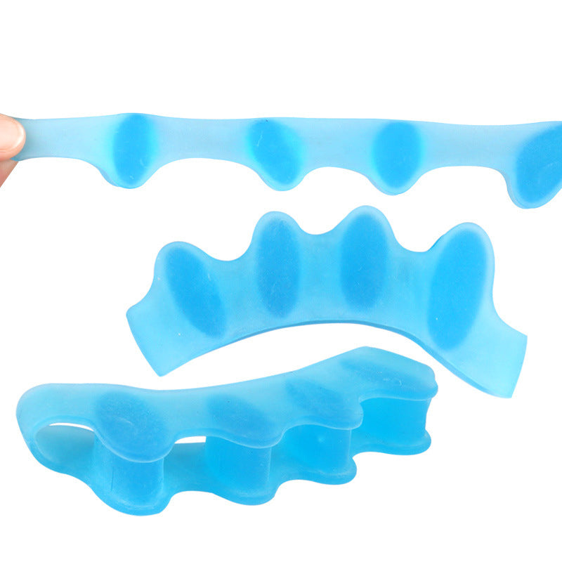 🔥 Tijdelijke aanbieding 1+1 GRATIS 💪 Flexibele Siliconen Teenscheider - Voor Pijnverlichting & Correctie 🌞