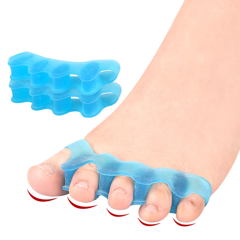 🔥 Tijdelijke aanbieding 1+1 GRATIS 💪 Flexibele Siliconen Teenscheider - Voor Pijnverlichting & Correctie 🌞