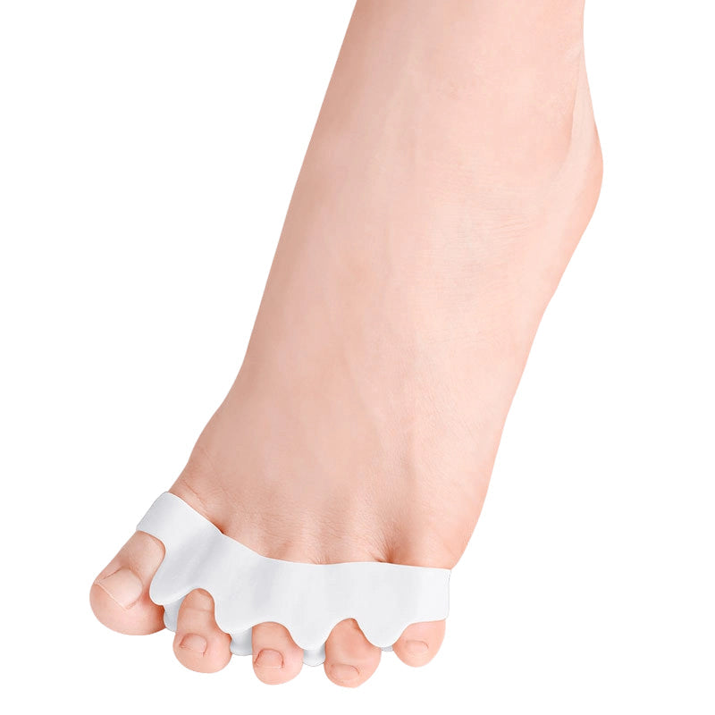 🔥 Tijdelijke aanbieding 1+1 GRATIS 💪 Flexibele Siliconen Teenscheider - Voor Pijnverlichting & Correctie 🌞
