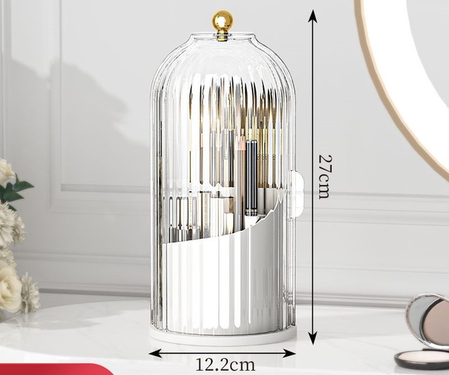 360° Organisator voor Make-upborstels - Draaibaar Compact Meerdere Vakken