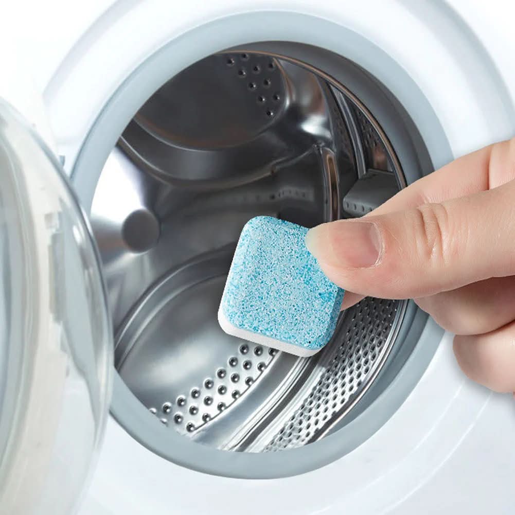 🎉Nieuwjaars Cadeau 50% KORTING!🧼Wasmachine Diep Reinigingstabletten: 99% Bacteriën Doden + Diep Reiniging – Eenvoudig Schoon Zonder Schade!
