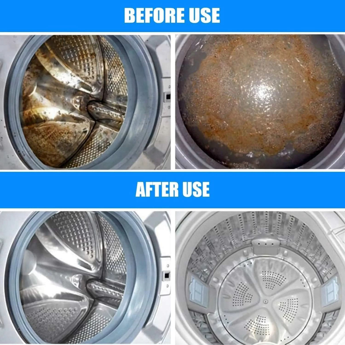 🎉Nieuwjaars Cadeau 50% KORTING!🧼Wasmachine Diep Reinigingstabletten: 99% Bacteriën Doden + Diep Reiniging – Eenvoudig Schoon Zonder Schade!
