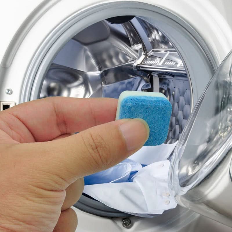 🎉Nieuwjaars Cadeau 50% KORTING!🧼Wasmachine Diep Reinigingstabletten: 99% Bacteriën Doden + Diep Reiniging – Eenvoudig Schoon Zonder Schade!