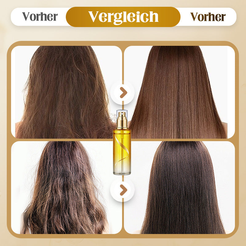 💁‍♀️Olie- en serumspray voor krullend haar💆‍♀️Lichte 3-in-1 behandeling: glans, bescherming tegen pluis en blijvende kruldefinitie – zonder zware resten!