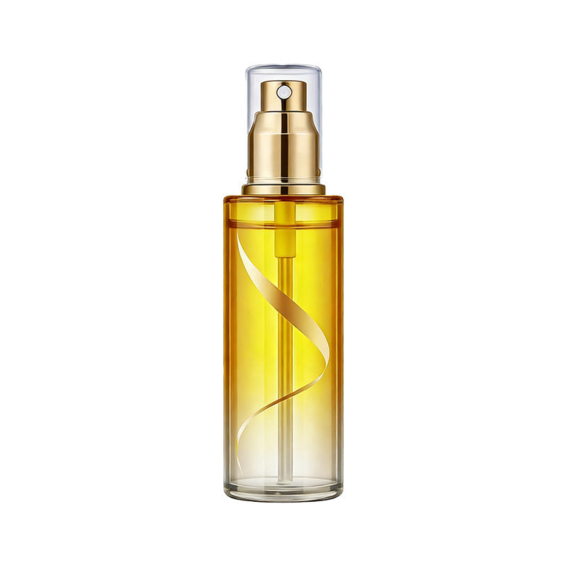 💁‍♀️Olie- en serumspray voor krullend haar💆‍♀️Lichte 3-in-1 behandeling: glans, bescherming tegen pluis en blijvende kruldefinitie – zonder zware resten!