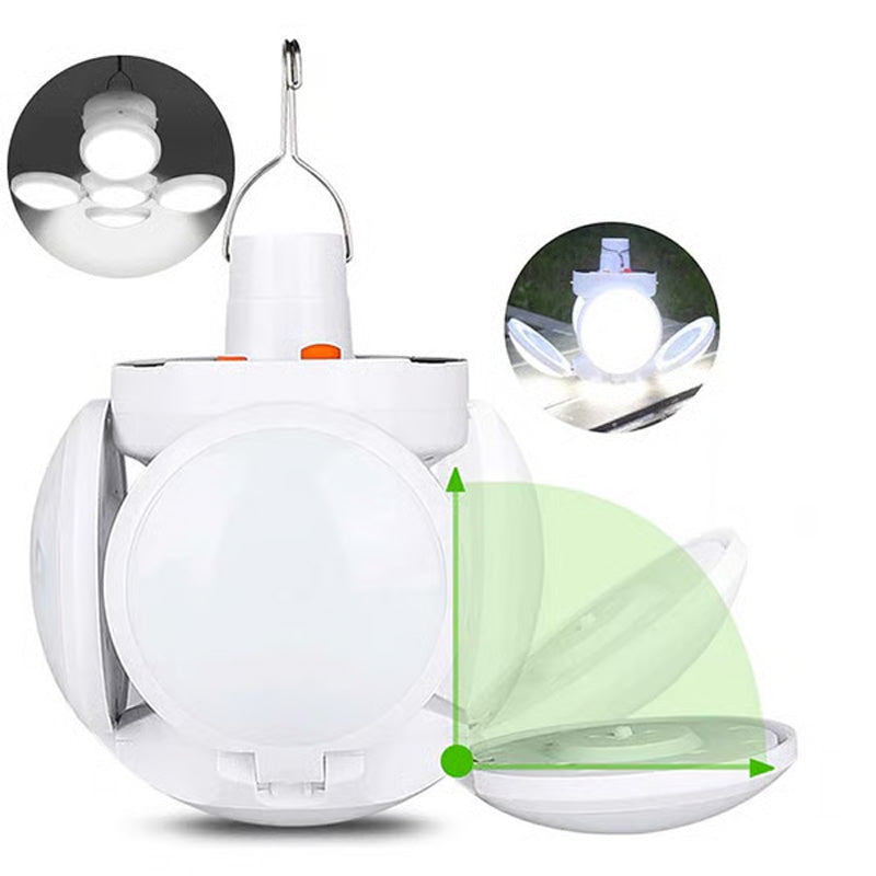 ⚡50 % DE RÉDUCTION🔋Lampe solaire multifonctionnelle et pliable en forme de ballon de football