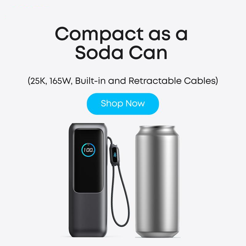 📢📢43% OFF !!!⏰🔥Portable Charger with Built-in Cable⚡