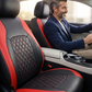 🚗 Set van 9 universele lederen autostoelhoezen