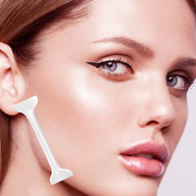 Waterdichte siliconen eyeliner sjablonen met gevleugelde tip